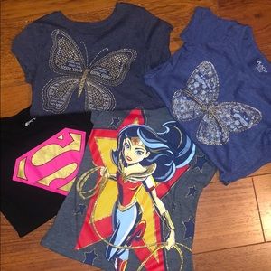 4 girls shirts